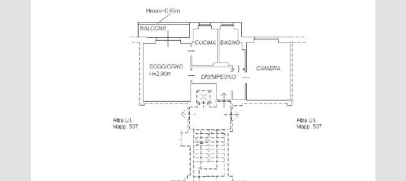 3-salle Appartement à Borgosesia, Italy No. 29707 11