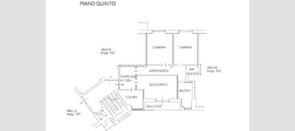 3-salle Appartement à Borgosesia, Italy No. 29707 13