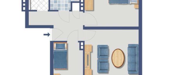 Apartamento de 3 divisões em Bremen, Germany N.º 12070 3