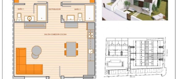 Бунгало с 2 спальнями в Пилар де ла Орадада, Испания № 11628 19
