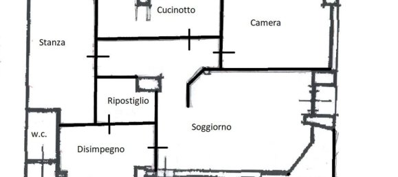 Квартира с 3 комнатами в Римини, Италия № 5756 17
