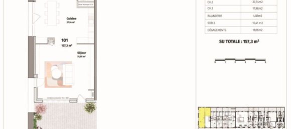 3 bedrooms Apartment in Mulhouse, France No. 158022 2