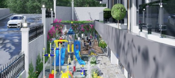 Квартира 1+1 в Аланья, Турция № 31475 9