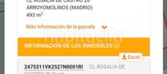 Grundstück in Arroyomolinos, Spain 500m², Nr. 71308 2