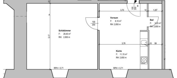 2غرفة شقة في Hall in Tirol, Austria رقم 234345 10