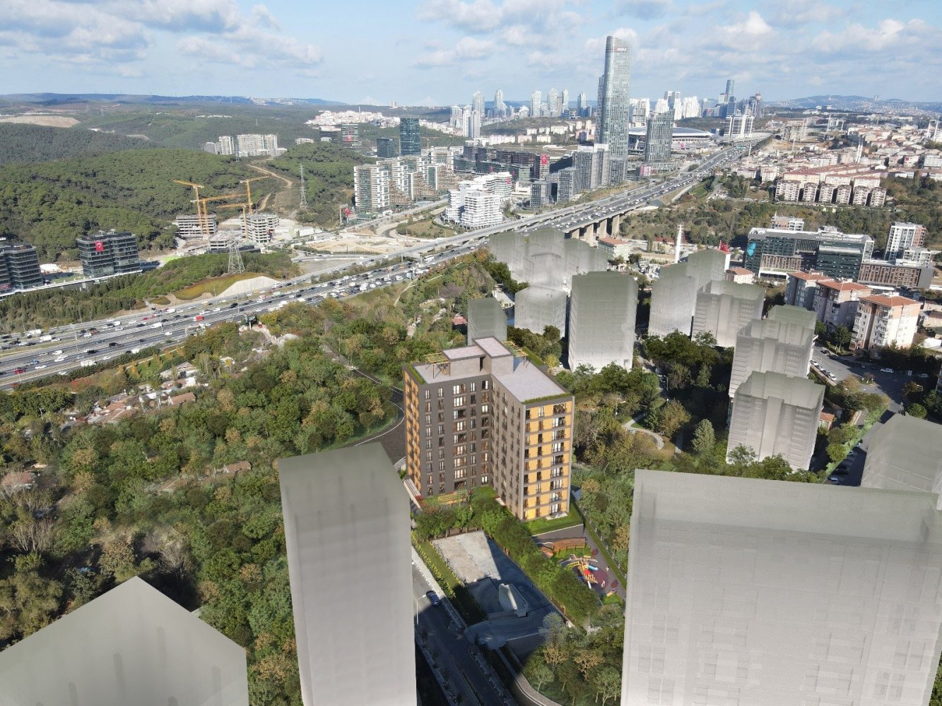 Apartment 1+1 in Istanbul, Turkey No. 41952