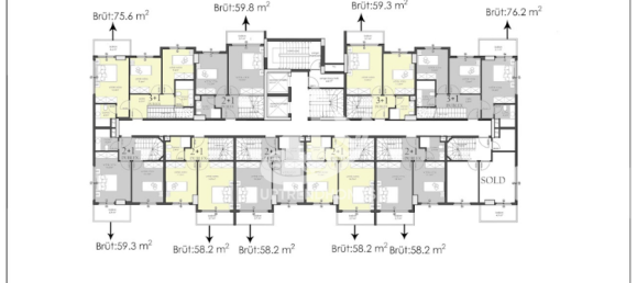Penthouse 2+1 in Alanya, Turkey No. 22705 3