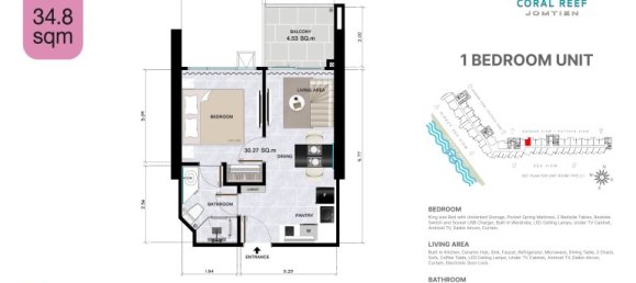 1 bedroom Condo in Pattaya, Thailand No. 26120 25