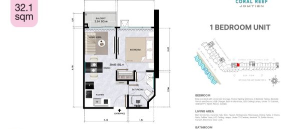 1 bedroom Condo in Pattaya, Thailand No. 26120 26