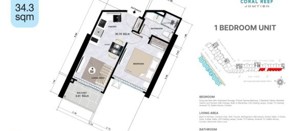 1 bedroom Condo in Pattaya, Thailand No. 26120 28