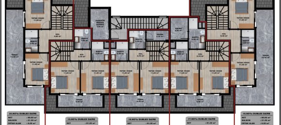 Apartment 2+1 in Oba, Turkey No. 13127 10