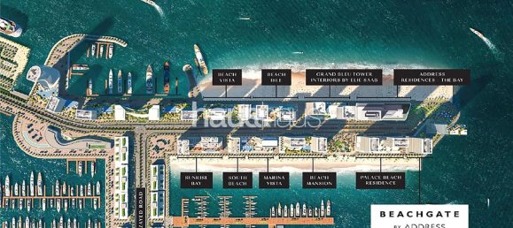 Apartamento de 1 dormitorio en Dubai Harbour, UAE No. 99509 7