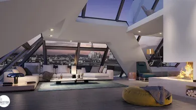 4-salle Penthouse à Vienna, Austria No. 255350