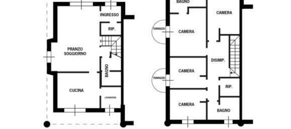 Дом с 6 комнатами в Порденоне, Италия № 93951 44