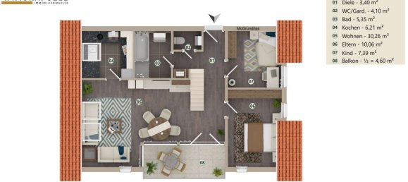 Dúplex de 3 dormitorios en Esslingen, Germany No. 368839 18