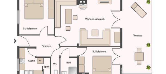 3 rooms Apartment in Seeboden am Millstatter See, Austria No. 177215 14