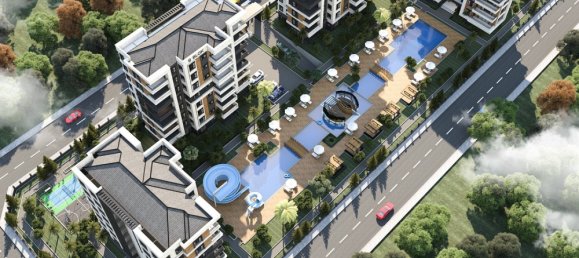 شقة 2+2 في Antalya, Turkey رقم 21461 4