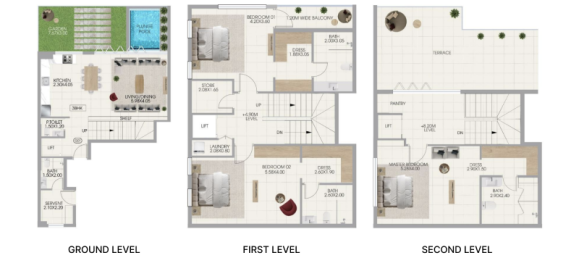 Apartamento de 1 dormitorio en Dubai, UAE No. 121424 10