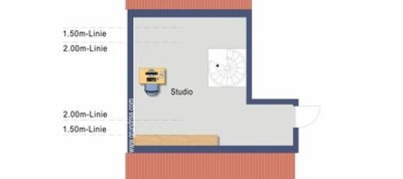 Дуплекс с 3 комнатами в Киль, Германия № 362180 23