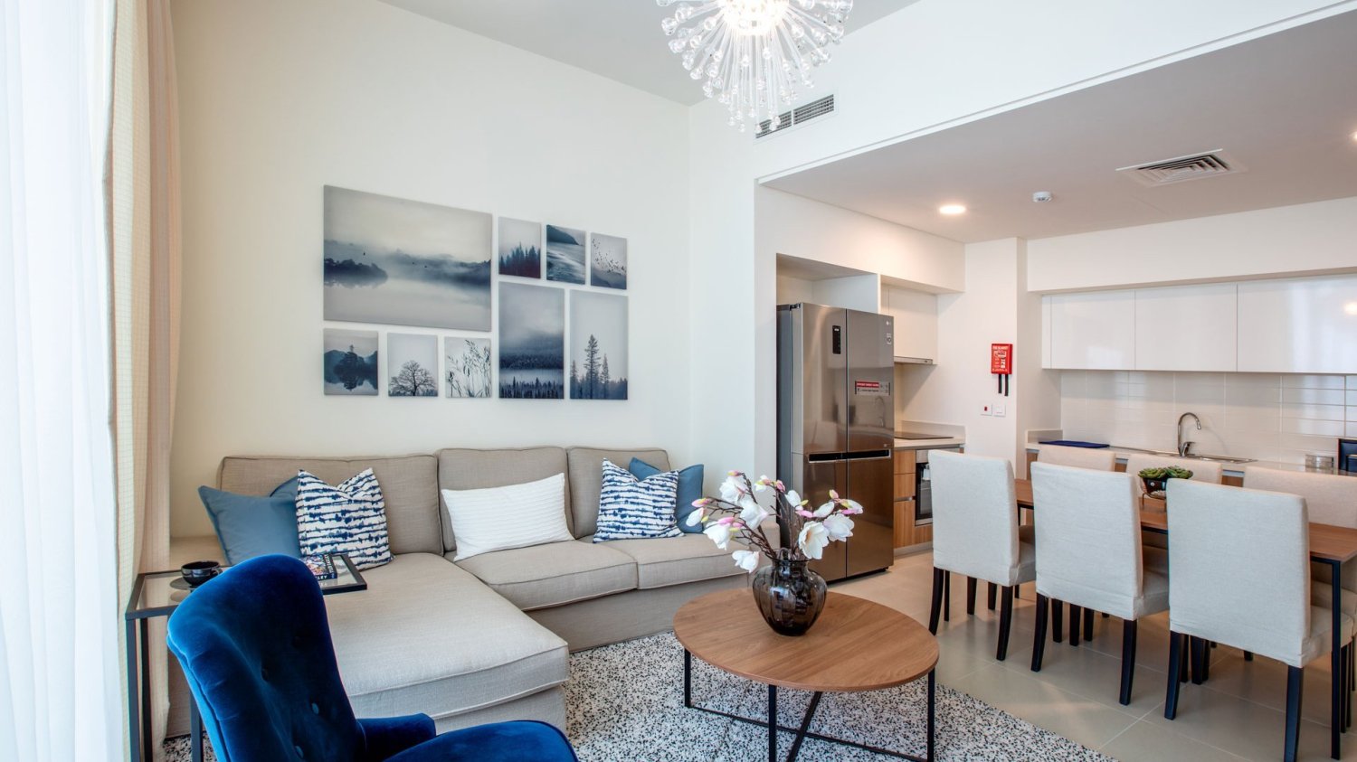 Квартира с 1 спальней в MARASSI BOULEVARD, Манама, Бахрейн № 1432