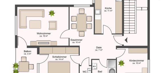 Apartamento de 2 dormitorios en Heilbronn, Germany No. 268621 4