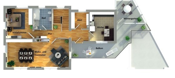 5 غرف نوم تاون هاوس في Kassel, Germany رقم 269942 24