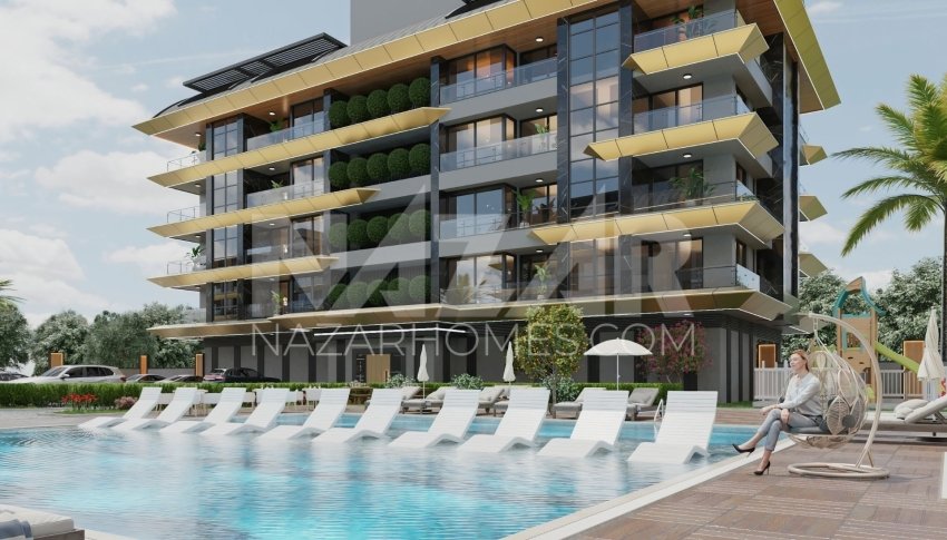 Apartment 1+1 in Alanya, Turkey No. 14350