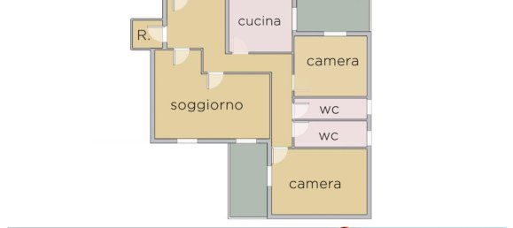 4-salle Appartement à Bari, Italy No. 268048 10
