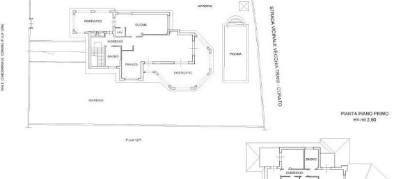 Вилла с 5 комнатами в Трани, Италия № 234946 26