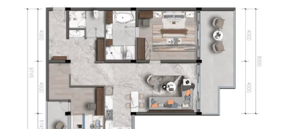 2 chambres Condo à Chalong Marina Bay View Phuket, Thailand No. 30611 2