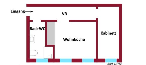 2-Zimmer Wohnung in Alsergrund, Austria, Nr. 169208 2