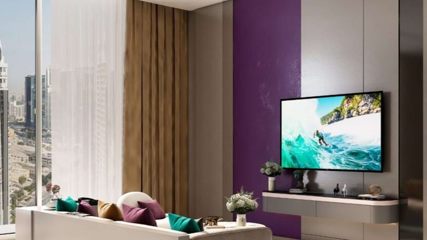 Квартира 51.65м² в MBL Signature, Джумейра Лейк Тауэрс, ОАЭ № 63739