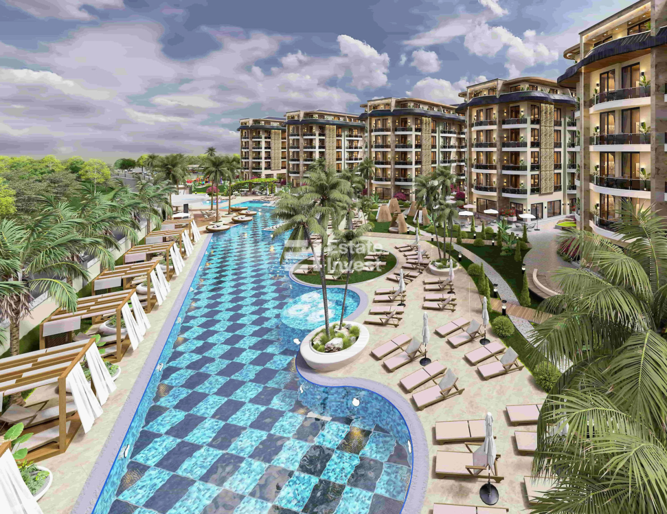 Apartamento de 1+1 en Alanya, Turkey No. 31837