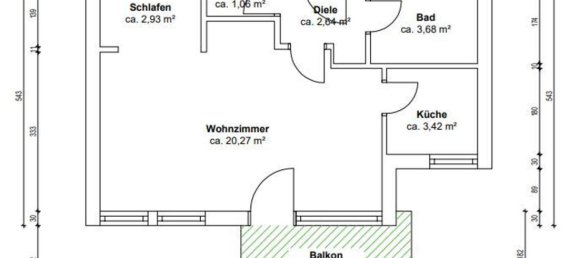 Студия в Штеглиц, Германия № 351486 10