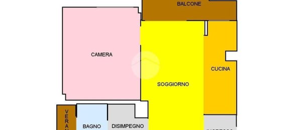 2-Zimmer Wohnung in Milan, Italy, Nr. 247990 27