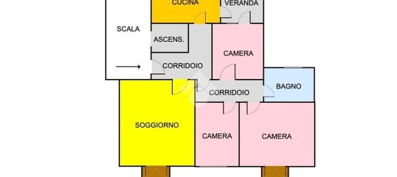 4غرفة شقة في Udine, Italy رقم 101147 35