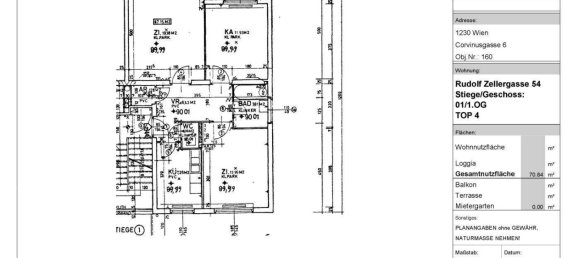 Apartamento de 3 divisões em Liesing, Austria N.º 249397 21