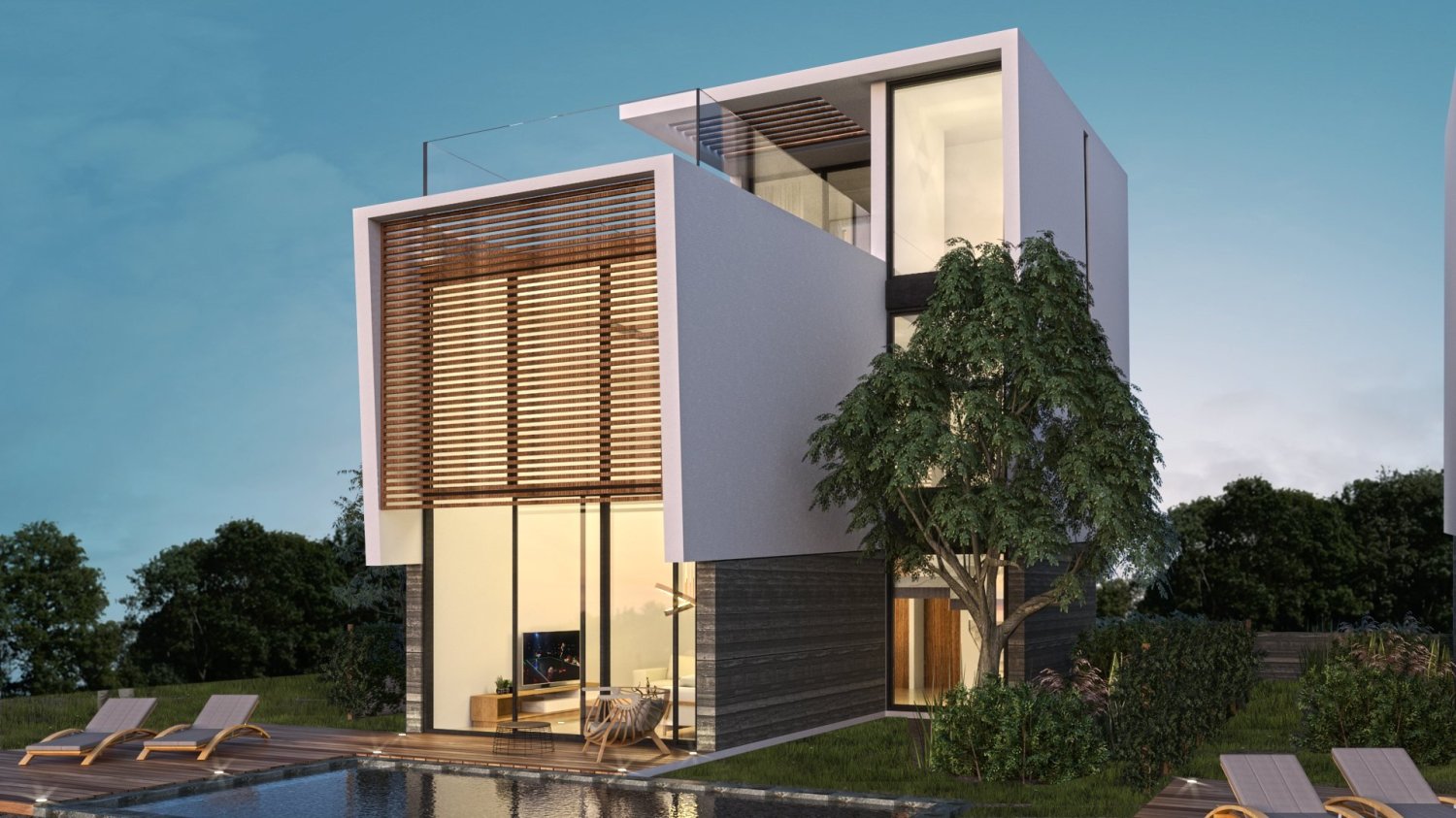 3 chambres Villa à Paradise Gardens, Paphos, Cyprus No. 17322