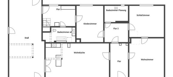 2 غرف نوم مزرعة في Vorpommern-Rugen, Germany رقم 310783 9