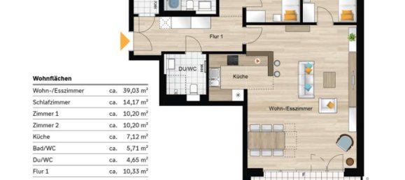 3 غرف نوم شقة في Dresden, Germany رقم 67600 2