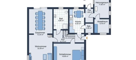 2 Schlafzimmer Haus in Dithmarschen, Germany, Nr. 40513 17