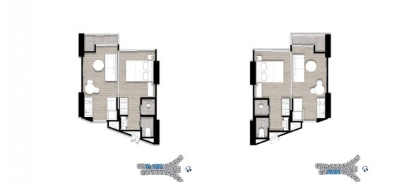 1 bedroom Apartment in Pattaya, Thailand No. 20133 14