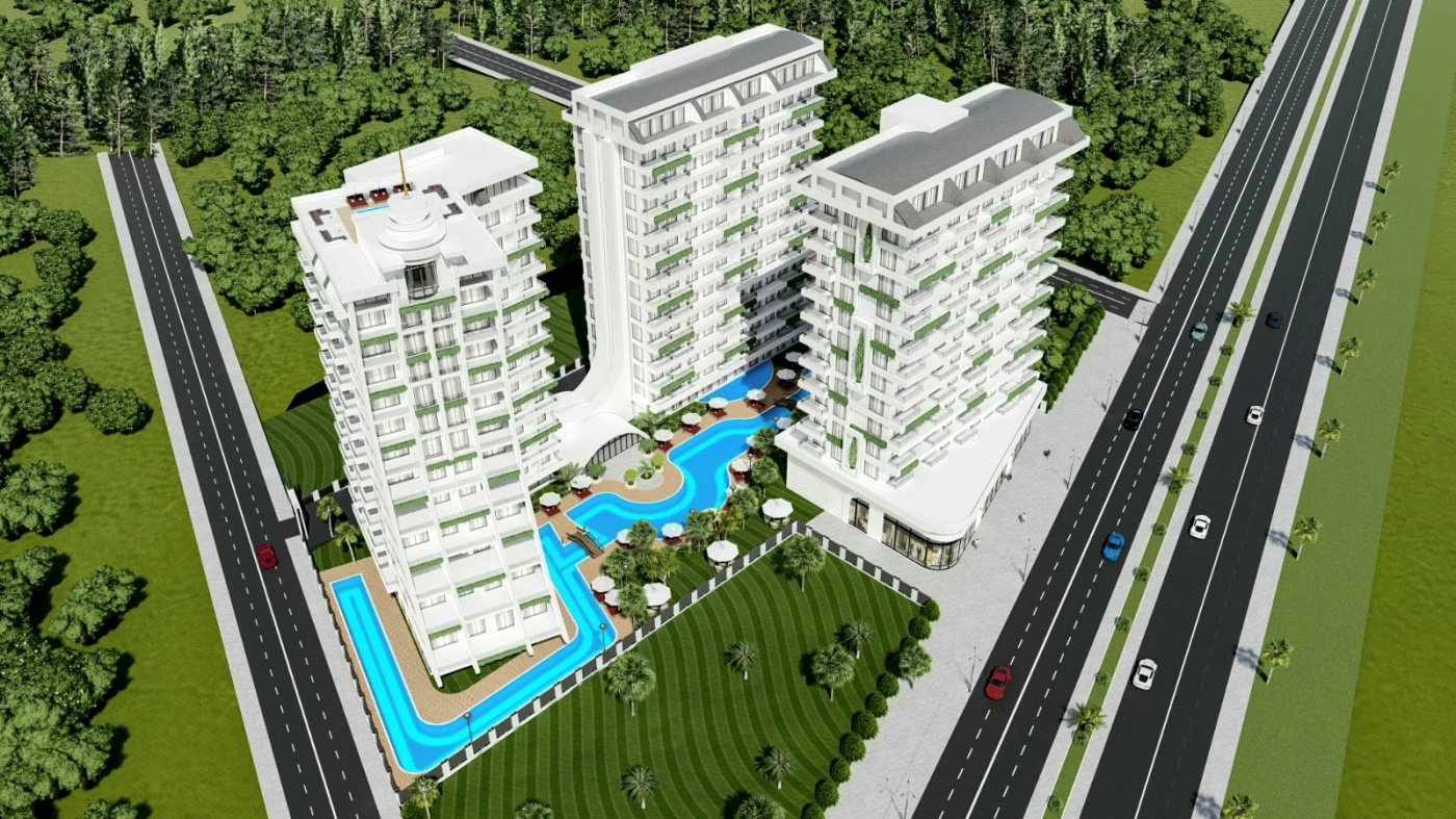 Apartment 1+1 in Mahmutlar, Turkey No. 2110
