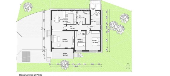 Таунхаус с 7 комнатами в Альб-Дунай, Германия № 347721 14