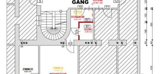 2 rooms Apartment in Favoriten, Austria No. 216801 10