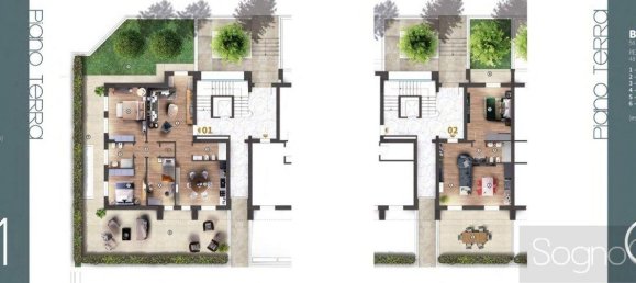 Apartamento de 2 habitaciónes en Florence, Italy No. 211643 16