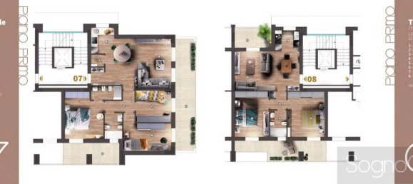 Apartamento de 2 habitaciónes en Florence, Italy No. 211643 20