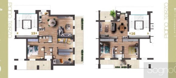 Apartamento de 2 habitaciónes en Florence, Italy No. 211643 25