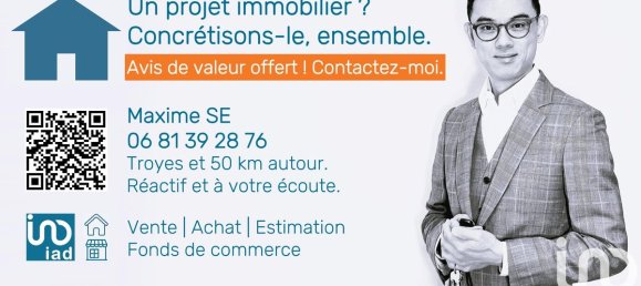 Terrain à Rumilly-lès-Vaudes, France 1008m² No. 39062 4