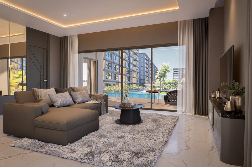 4-Zimmer Wohnung in Pattaya, Thailand, Nr. 163490